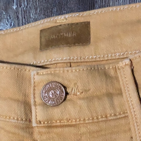 Mother The Weekender Fray Jeans Women's 25 Raw Hem in Play Date Wash Bootcut - Picture 2 of 9